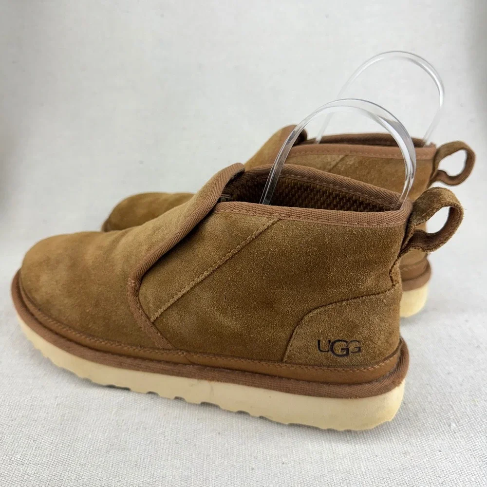UGG Neumel Snapback Chestnut Suede Chukka Boots Mens 8 1126691